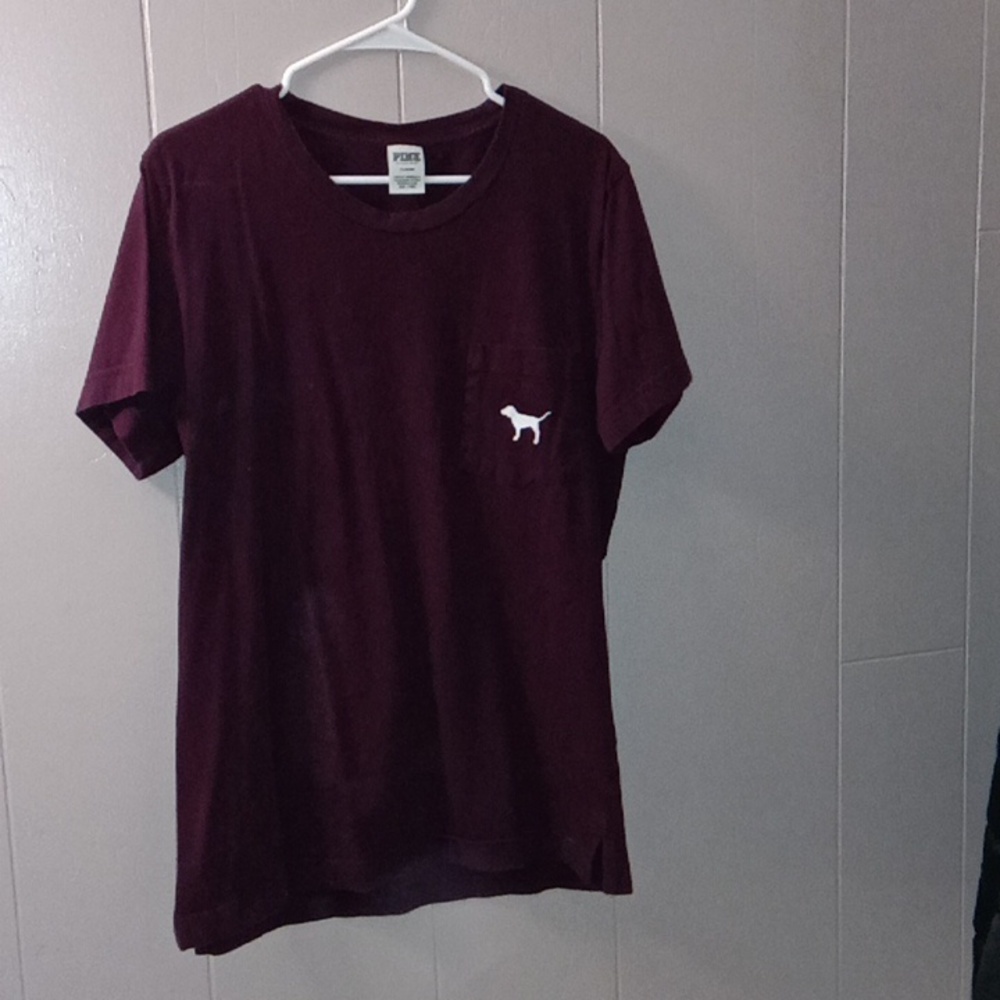 PINK Victoria's Secret Plum Tee